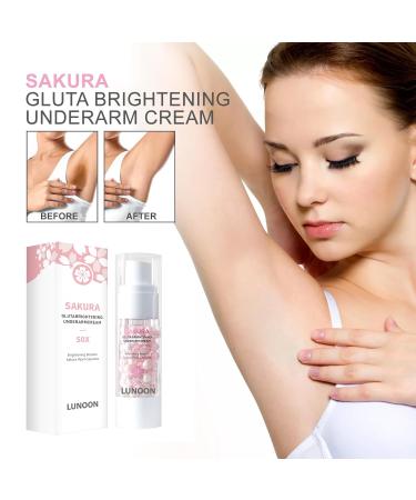 Sakura Gluta Brightening Booster Cream - Brightening Underarm Care & Pearl Capsules (1pc) - Fast International Shipping - Buy Online on GoSupps.com