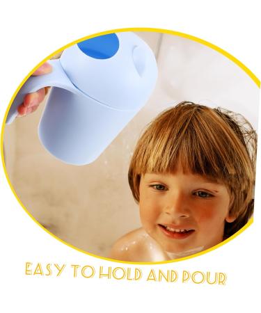 Ciieeo Bath Rinse Cup Waterfall Shower Head Shampoo Scoops Sprinkler Shampoo Take a Bath Child 14.5X10.2X15.5CM Green - Buy Online on GoSupps.com
