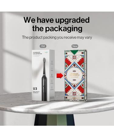 uSmile Electric Toothbrush - Sonic 3D Display, 4 Modes, 3 Intensities, Built-in Timer - U3 White - Buy Online on GoSupps.com