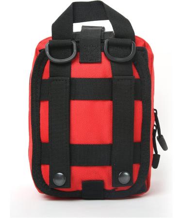 Buy Bituor Tactical First Aid Kit - Molle Pocket Bag Waterproof EMT Pouch for Camping Travel & Adventure (Red) - Buy Online on GoSupps.com