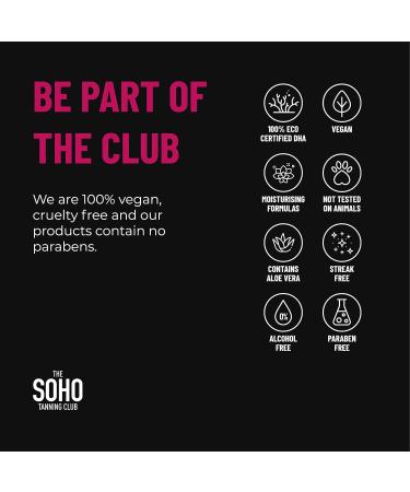 The Soho Tanning Club Tanning Water 100ml | Tropical Spritz Scented Tanning Water Mist | Hydrating Tanning Mist Water Spray | Hyaluronic Acid Tanning Spray | 100% Vegan & Cruelty Free - Buy Online on GoSupps.com