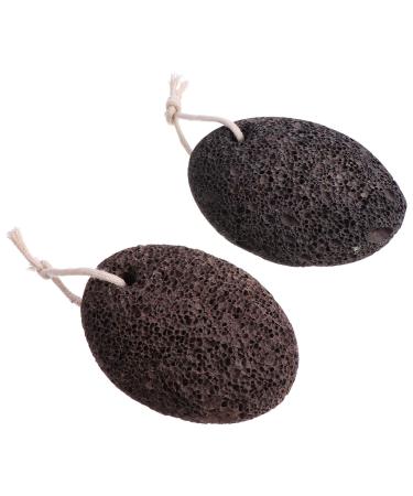 Exceart 2st foot grinder made of volcanic stone hard skin file remove cornea for the feet bathroom professional foot scraps hornhauber on the foot accessories peeling pumice stone