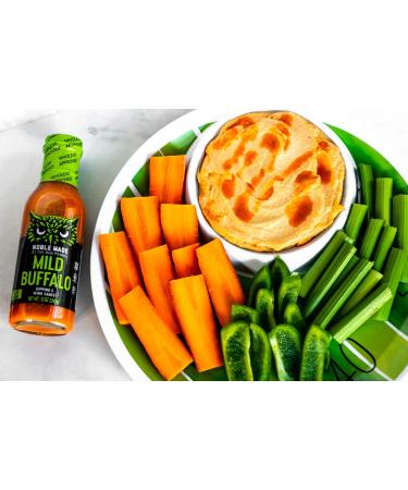 Noble Made Buffalo Dipping & Wing Sauce - Whole30, Paleo, Keto, Vegan Friendly, 12 Oz - Buy Online on GoSupps.com