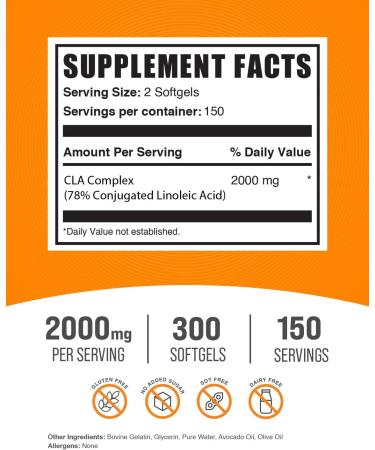 BulkSupplements Alpha Lipoic Acid Capsules 240ct + CLA 2000mg Softgels 300ct Bundle - Buy Online on GoSupps.com