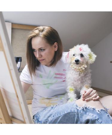 Hacraho Adjustable Pet Pearl Necklace - Rhinestone Cat & Dog Decor | International Shipping Available - Buy Online on GoSupps.com