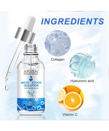 Boto-x Face Serum UK Boto-x Stock Anti Aging Serum for Face Boto-x Stock Solution Facial Serum Collagen Serum for Face Reduce Wrinkles Boost Skin Collagen Anti-Wrinkle Serum Hydrate & Plump Skin - Buy Online on GoSupps.com
