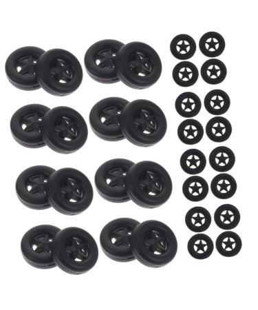 Lurrose 20 pair of anti-slip ring for glasses glasses holder silicone glasses accessories bricks for reading glasses.