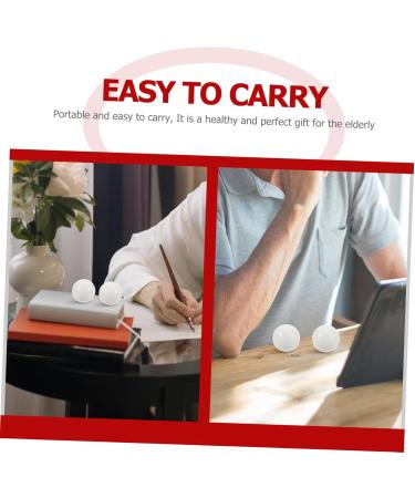 Clispeed Massage Fitness Balls - 2 Sets for Hand Relaxation & Stress Relief - Marble Stress Reduction Balls 5.3x5.3cm - Ideal for International Shipping - Buy Online on GoSupps.com