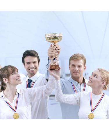 IHPUKIDI 12 Pack Gold Award Medals - Olympic Style Metal Winner Prizes for Sports Competitions - 2 Inches Gold Silver Bronze - Buy Online on GoSupps.com