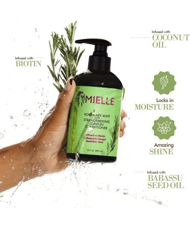 Rosemary Mint Collection Conditioner with a scalp massager 355 ml (Pack of 1) - Buy Online on GoSupps.com