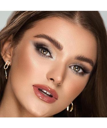  Lilbitty Lilbitty Smokey Black Red Eyeshadow Palette 9 Colors Matte Metallic Eyeshadow Palette for Halloween Christmas Joker Vampire Clown - Buy Online on GoSupps.com