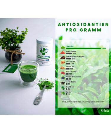 Matcia Therapy 60g | Premium Bio Matcha Tea Powder | 60mg/g EGCG | Boosts Immunity & Energy | Authentic Japanese Green Tea - Buy Online on GoSupps.com