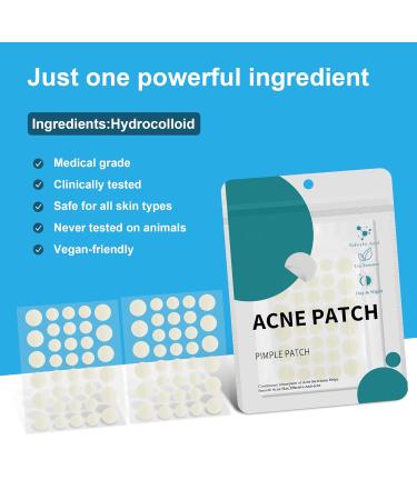 Hydrocolloid Pimple Patches for Face | 288 Acne & Blemish Repair | Ideal for Makeup & Skincare - Buy Online on GoSupps.com