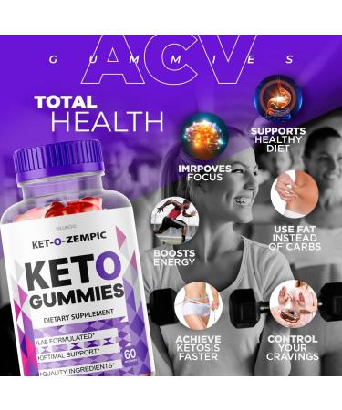 KetoZempic Gummies - Advanced Weight Loss with K3 Spark for 60 Days - Buy Online on GoSupps.com