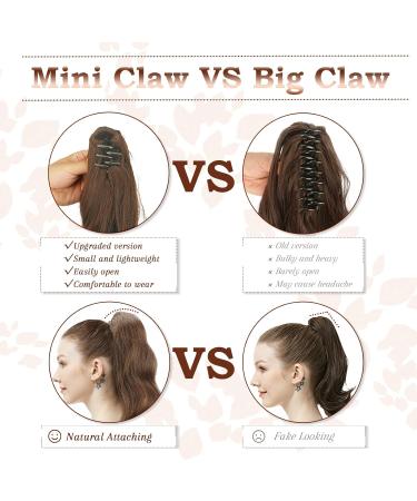 Shop 50 cm Fine Ponytail Extensions Clamp - Wavy Brown Hair Braids for Medium-Chested Horses - Clip-In Long Hair Extensions for Women - Buy Online on GoSupps.com