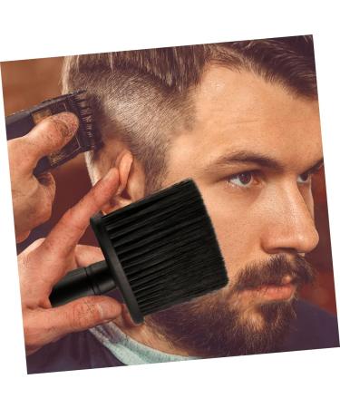 HAPINARY Hair Brush Barber Neck Brush Face Duster Brush Barber for Hair Salon Cleaning Brush Mustache Grooming Neck Duster Brush Barber Neck Cleaning Brush Hair Duster Brush Facial Cleaning 14x10cm Black - Buy Online on GoSupps.com