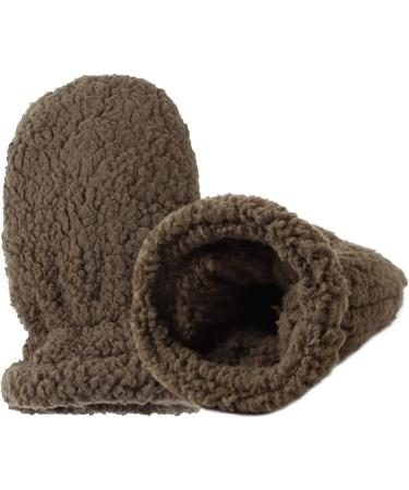 Pesaat Double Layer Fleece Baby Gloves - Anti-Scratch Mittens for Boys and Girls | 6-12 Months (3pcs) - Winter Infant Toddler Mittens - Buy Online on GoSupps.com