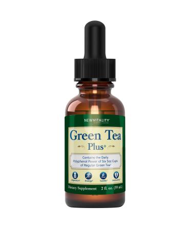 Green Tea Plus  Concentrated Green Tea Extract Supplement. Healthy Metabolism Boost and Natural Energy from Green Tea. Decaffeinated. Immune System Support. Powerful Antioxidants 2oz (30 Servings)