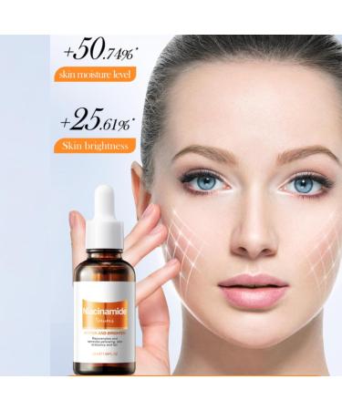 Whitening Niacinamide Serum - Face Serum for Women - Hyaluronic Acid Serum for Face - Skin Care for Dark Spot Correcting Glow Serum - Face Serum for Anti-Ageing and Wrinkles (30ml) - Buy Online on GoSupps.com