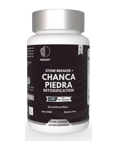 Chanca Piedra 500 mg 60 Capsules 60 Count (Pack of 1)