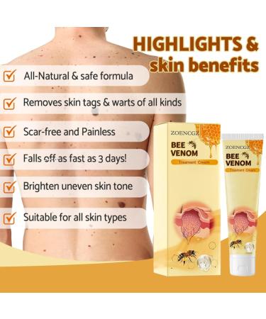 ZVLZVL Bee Venom Professional Treatment Cream - 2024 Hydrating & Moisturizing Repair Cream for Men & Women (1 Fl Oz) - International Shipping Available - Buy Online on GoSupps.com