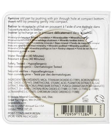 Buy Jane Iredale PurePressed Base Mineral Foundation SPF 17 Refill - Radiant 9.9g | International Shipping Available - Buy Online on GoSupps.com