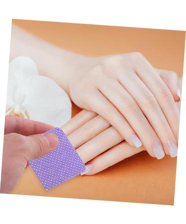 Happyyami 1200pi ces Dissolvants Pour Vernis Gel Lingettes Non Pelucheuses Pour Enlever Vernis Nettoyer Ongles Retraits Faciles Et Efficaces Violet - Buy Online on GoSupps.com