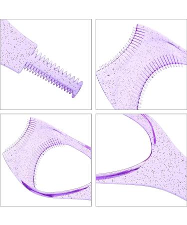 Shop WLLHYF 2 Pack Mascara Shield Guard - 3 in 1 Eyelash Applicator Tool | Perfect Makeup Separator & Protector for Women & Girls (Pink & Purple - Buy Online on GoSupps.com
