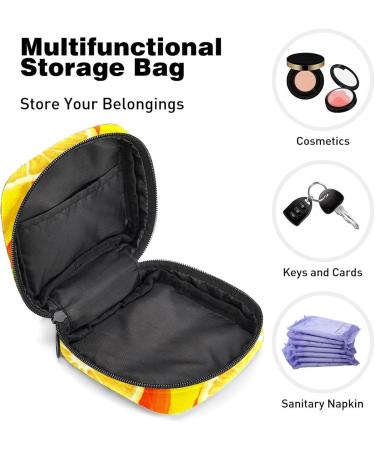 Buy Anna Cowper Yellow Lemon Bandage Storage Bag | Portable Menstrual Cup & Tampon Holder for Women & Teens - Multicolored 1 Piece - Buy Online on GoSupps.com