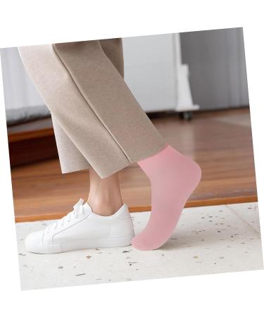 2 Pairs Womens Socks moisturizing Socks for Foot Care moisturizing Socks for Adult moisturizing Socks for Dry Cracked feet Lovers Gel Middle Tube Ripstop Socks - Buy Online on GoSupps.com