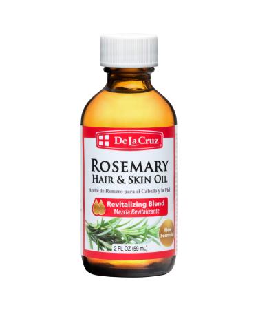 Rosemary Oil Blend Moisturizer with Castor, Avocado and Olive Oil - Topical Use Only 2 FL. OZ. (59 mL) 2 Fl Oz (Pack of 1)