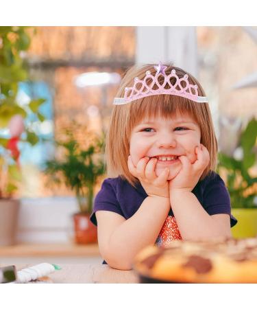 6PCS Birthday Rhinestone Crown Headbands for Princess Girls - Tiara Crown Headband Set for Birthday Party, Prom, Shower Photography - Buy Online on GoSupps.com