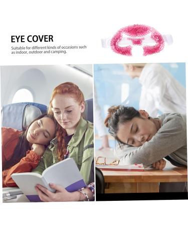 of 2 PVC Shading Sleeping Eye Cooling Eye Cooling Under Eye Pads Beauty Accessories Face Care Beauty Products Grain Blindfold - Buy Online on GoSupps.com
