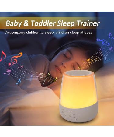 HKAI Baby Sound Machine - White Noise Night Light with 20 Soothing Sounds - Timer & Memory Function for Toddler Sleep Trainer - Perfect for Nursery, Kids & Toddler Bedroom - Buy Online on GoSupps.com