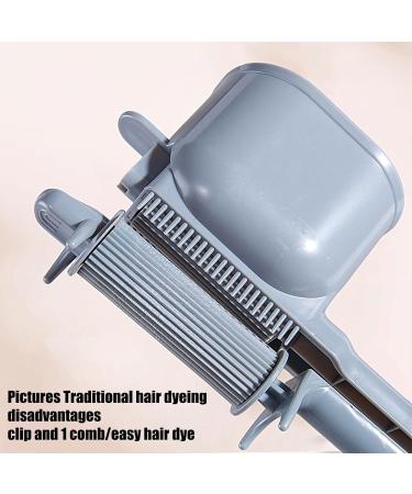 Peigne applicateur de teinture pour cheveux Outil de coloration ergonomique pinceaux professionnels pour teinture de cheveux | Peignes rouleaux automatiques avec grande capacit pinceaux de - Buy Online on GoSupps.com
