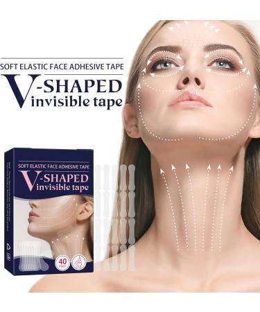 KOAHDE Face Lifting Invisible Patch Updated Face Lift Tape Tightening Skin Invisible Stickers Facial Lift Strips Facial Lifting Patch Instant Face Lifting Strips for Double Chin Face Lift Stickers - Buy Online on GoSupps.com