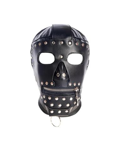 YEKIM Mask Male And Female Masks Role-Playing Couple Games Adjustable Masks Pu