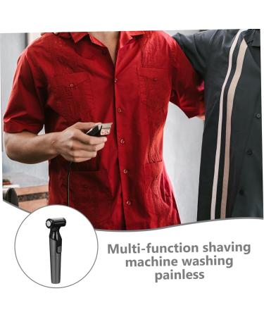 FRCOLOR 2-in-1 Electric Depilator & Shaver - 5pcs Hair Remover for Men | Body & Face Grooming - Buy Online on GoSupps.com