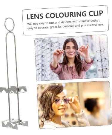 NOLITOY Lens Tinting Clip - Eyeglasses Lens Fixing Stand & Metal Coloring Rack for Optimal Dyeing Results - Buy Online on GoSupps.com