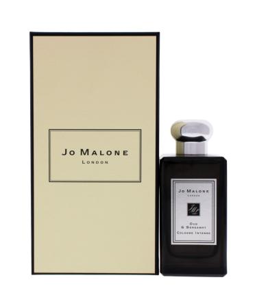 Jo Malone Oud & Bergamot Cologne Intense 3.4 oz Cologne Spray Originally Unboxed 3.4 Fl Oz (Pack of 1)