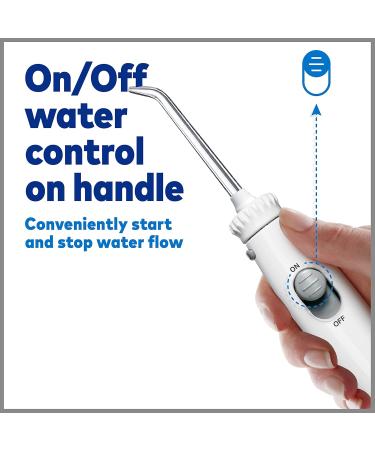 Waterpik Ultra Water Flosser WP-100 - ADA Accepted 6 Tips Best for Dental Care & Oral Hygiene - Shop Internationally - Buy Online on GoSupps.com
