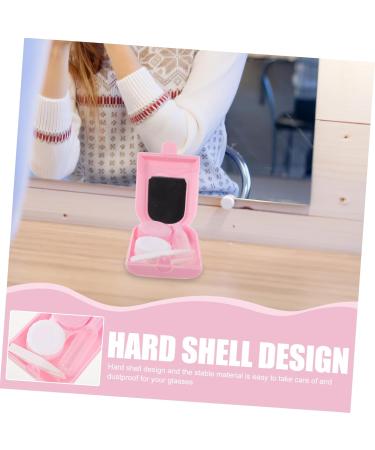 Solustrie Contact Lens Case with Mirror - Travel Lens Organizer & Colored Lens Storage Box - Buy Online on GoSupps.com