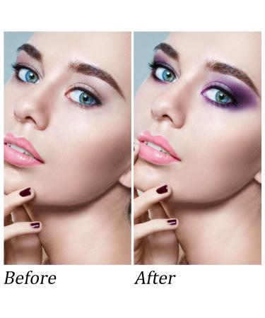 Boobeen Purple Smoky Eyeshadow Palette | 9 Shades Matte & Glitter Eye Shadow for Long-Lasting Makeup | International Shipping Available - Buy Online on GoSupps.com