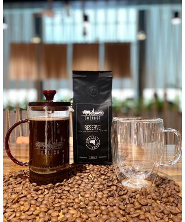 Gostoso Reserve Brazilian Coffee Beans Low Acid Single Origin Medium Roast Whole Bean 100% Arabica Coffee No Preservatives Chocolate Aroma - 250G - Buy Online on GoSupps.com