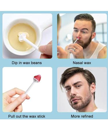 Nasal Hair Wax Sticks - 50 Versatile Wax Sticks for Men & Women | Effective Nasal Hair Removal & Cleaning - Buy Online on GoSupps.com