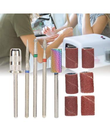 The Effect Is Remarkable Alloy Nail Polishing Head Nail Drill Bits Efficient for Home Manicure Store - Buy Online on GoSupps.com