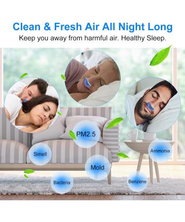 Anti Snoring Nose Vents Plugs - Stop Snoring Solution - Blue 1 Count - Buy Online on GoSupps.com
