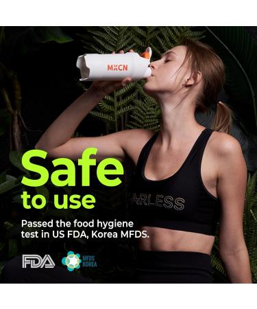 17oz MXCN Protein Smoothie Shaker Blender Bottle | Leak Proof, Patented Vortex Mixing | BPA Free, Portable Design | Easy to Clean - Buy Online on GoSupps.com