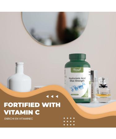 VORST Hyaluronic Acid Max Strength 200mg 3 x 180 Vegan Capsules | Supplement for Skin & Joints | High Molecular Weight | Powder Pills | 3 Bottles 540 count (Pack of 1) - Buy Online on GoSupps.com