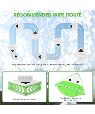 Magnetic Window Cleaner Double Side Window Cleaning Tool Magnetic Glass Cleaner for 20-30MM Double Layer Windows Anti Drop Scratch Free for High House Office Glass Windows - Buy Online on GoSupps.com